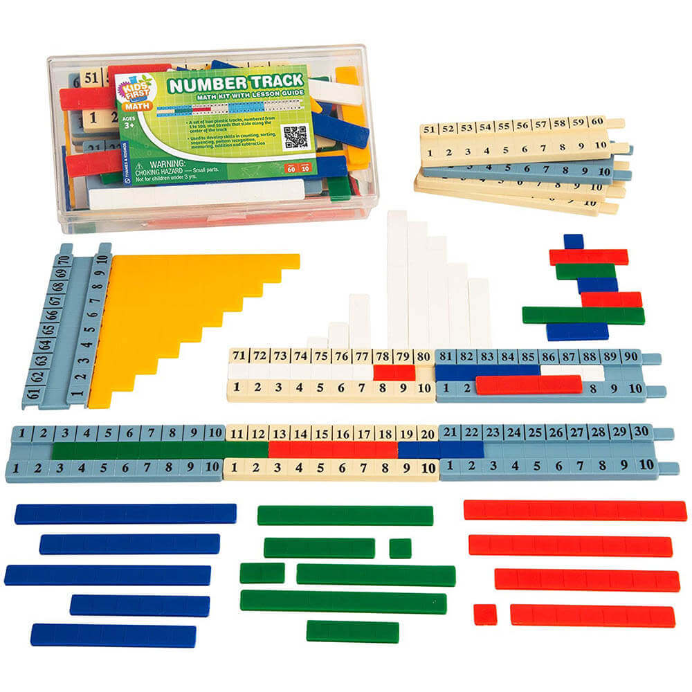 Thames and Kosmos Number Track Math Kit with Lesson Guide
