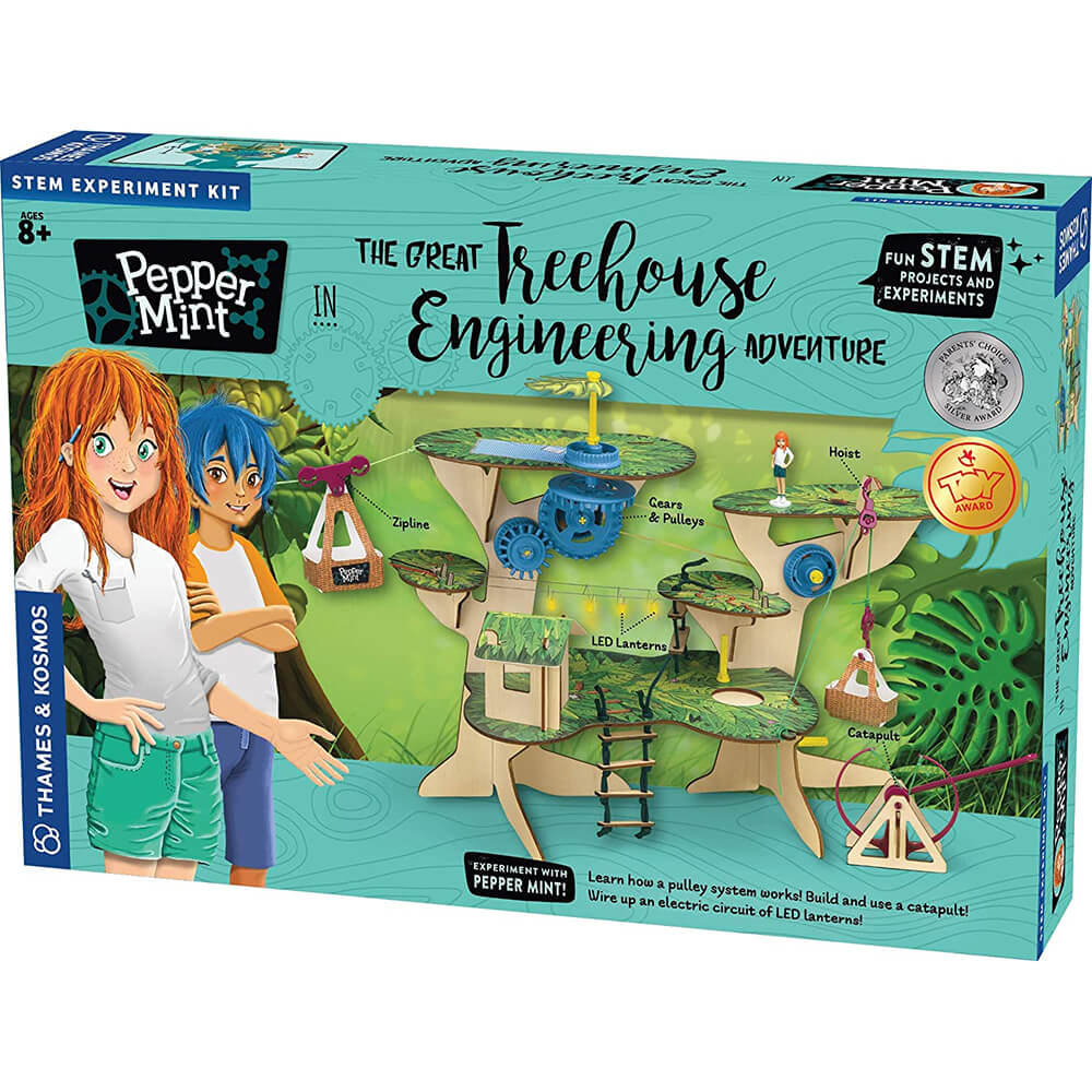 Thames and Kosmos Pepper Mint in the Great Treehouse Engineering Adventure