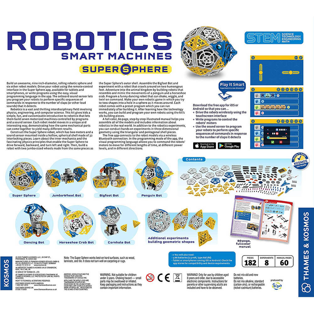 Thames and Kosmos Robotics Smart Machines Super Sphere