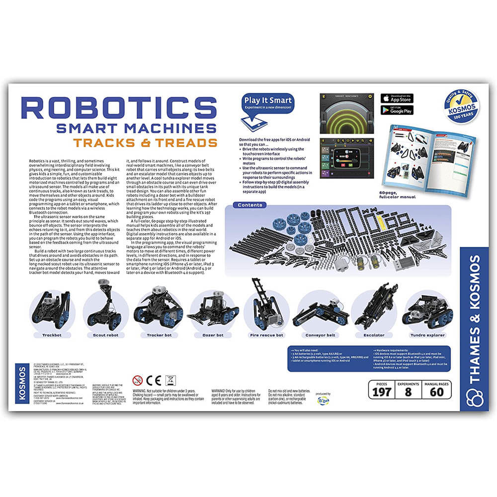 Thames and Kosmos Robotics Smart Machines Tracks and Treads