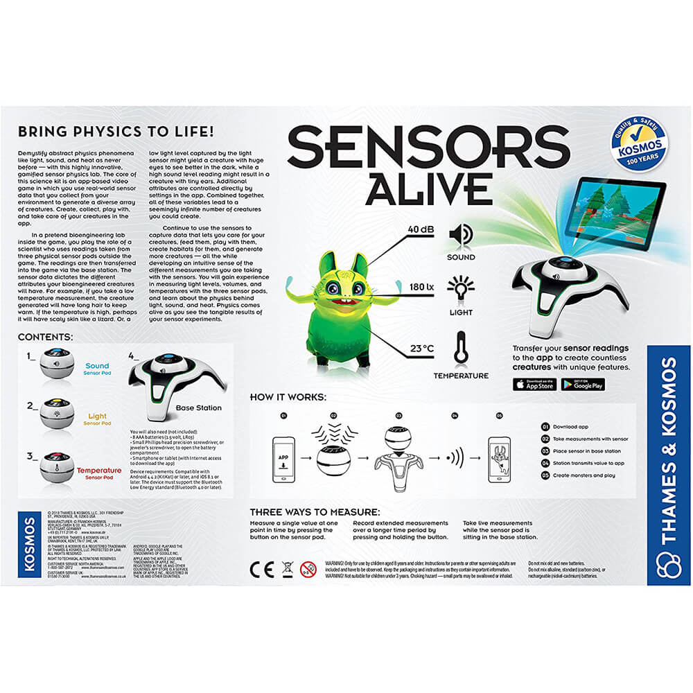 Thames and Kosmos Sensors Alive: Bring Physics to Life