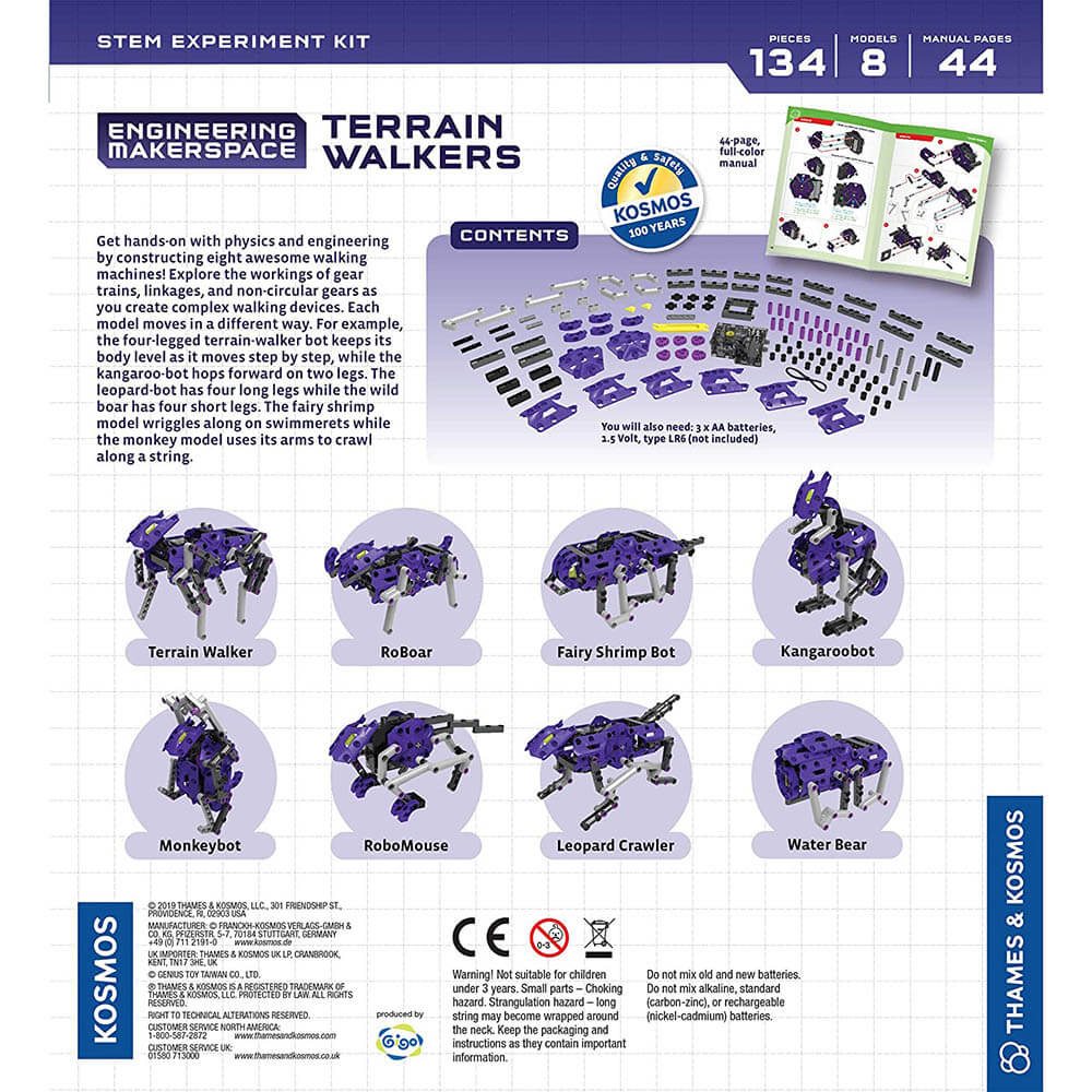 Thames and Kosmos Terrain Walkers