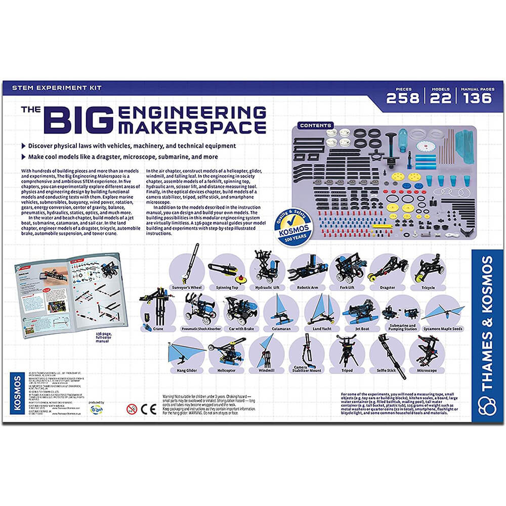 Thames and Kosmos The Big Engineering Makerspace