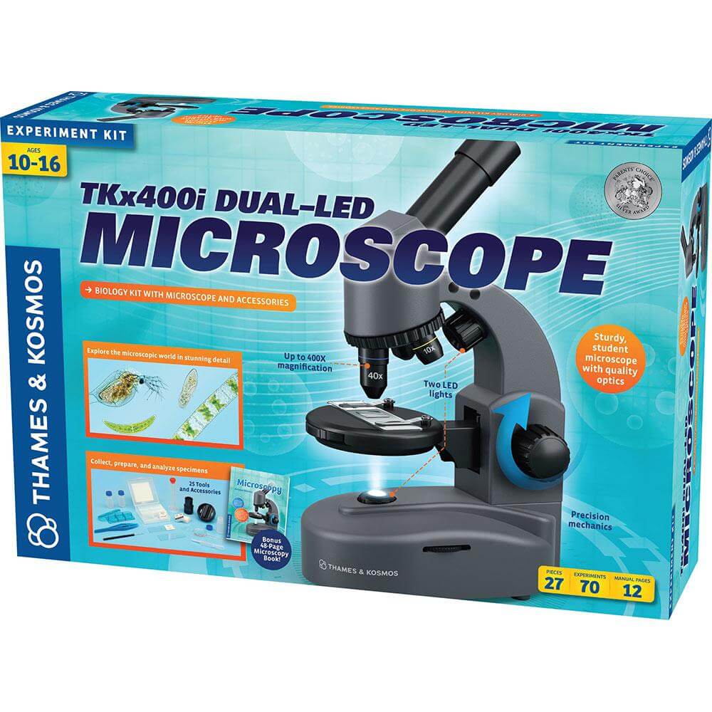 Thames and Kosmos TKx400i Dual-LED Microscope
