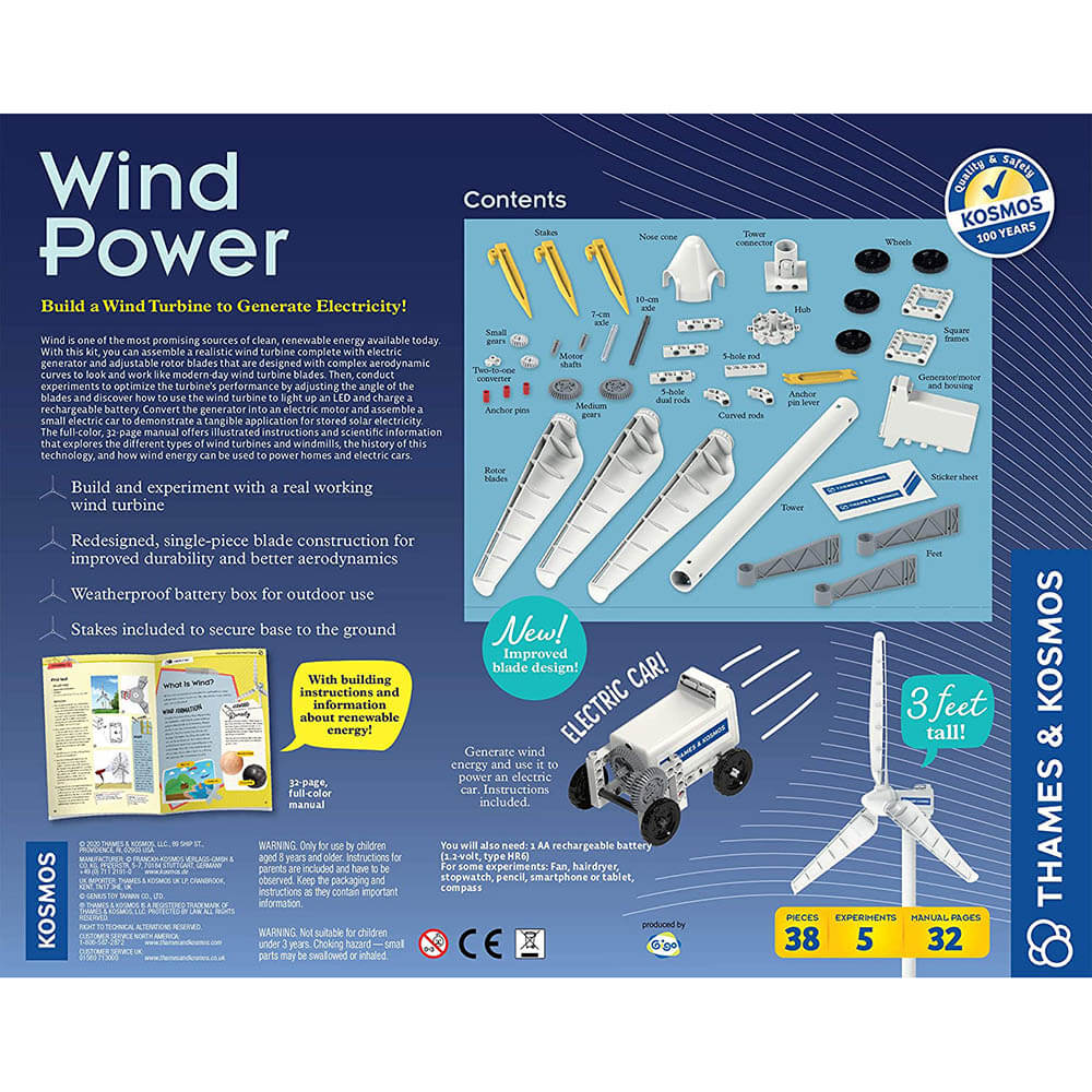 Thames and Kosmos Wind Power V 4.0