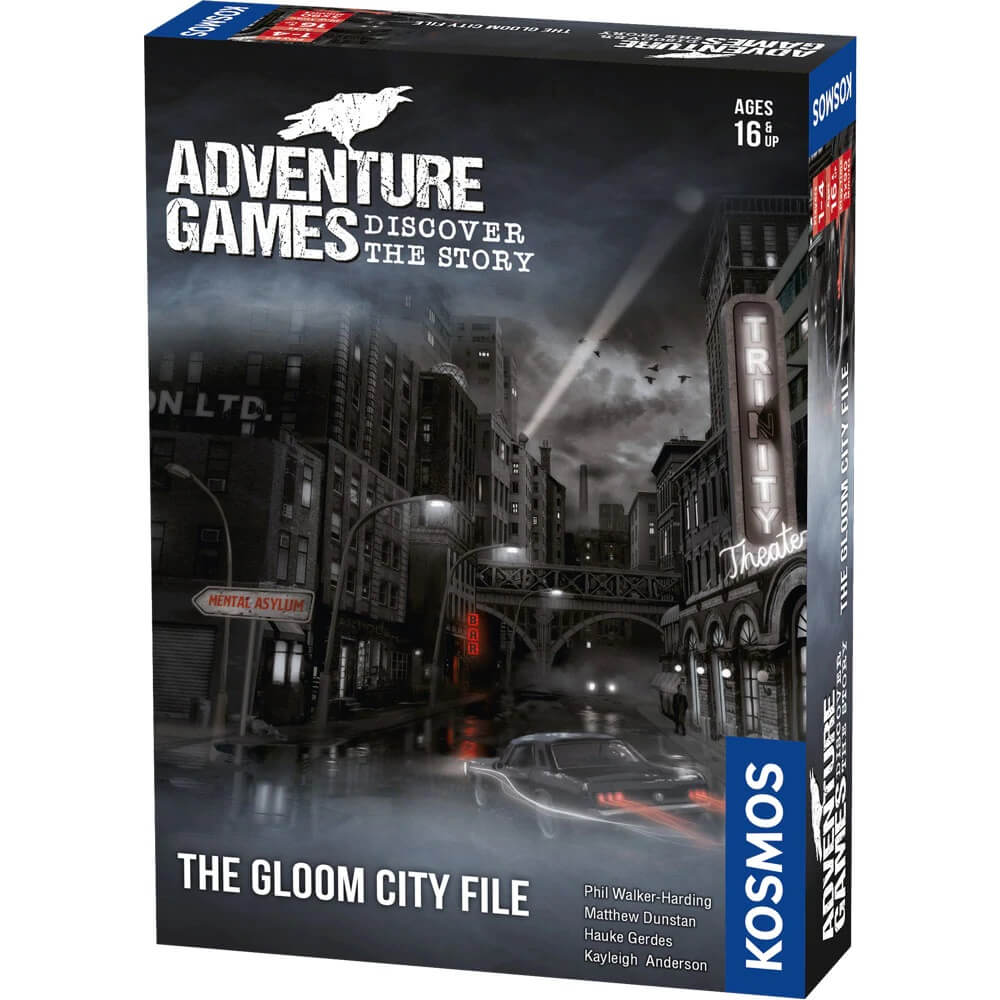 Thames & Kosmos Adventure Games The Gloom City File Game