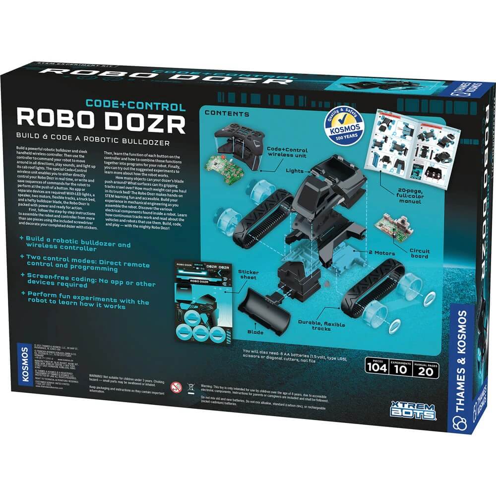 Thames & Kosmos Code+Control Robo Dozr Science Set