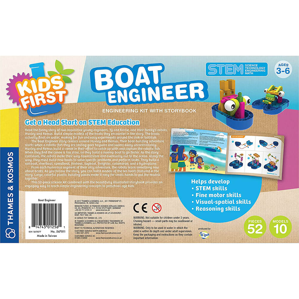 Thames & Kosmos Kids First Boat Engineer Science Set
