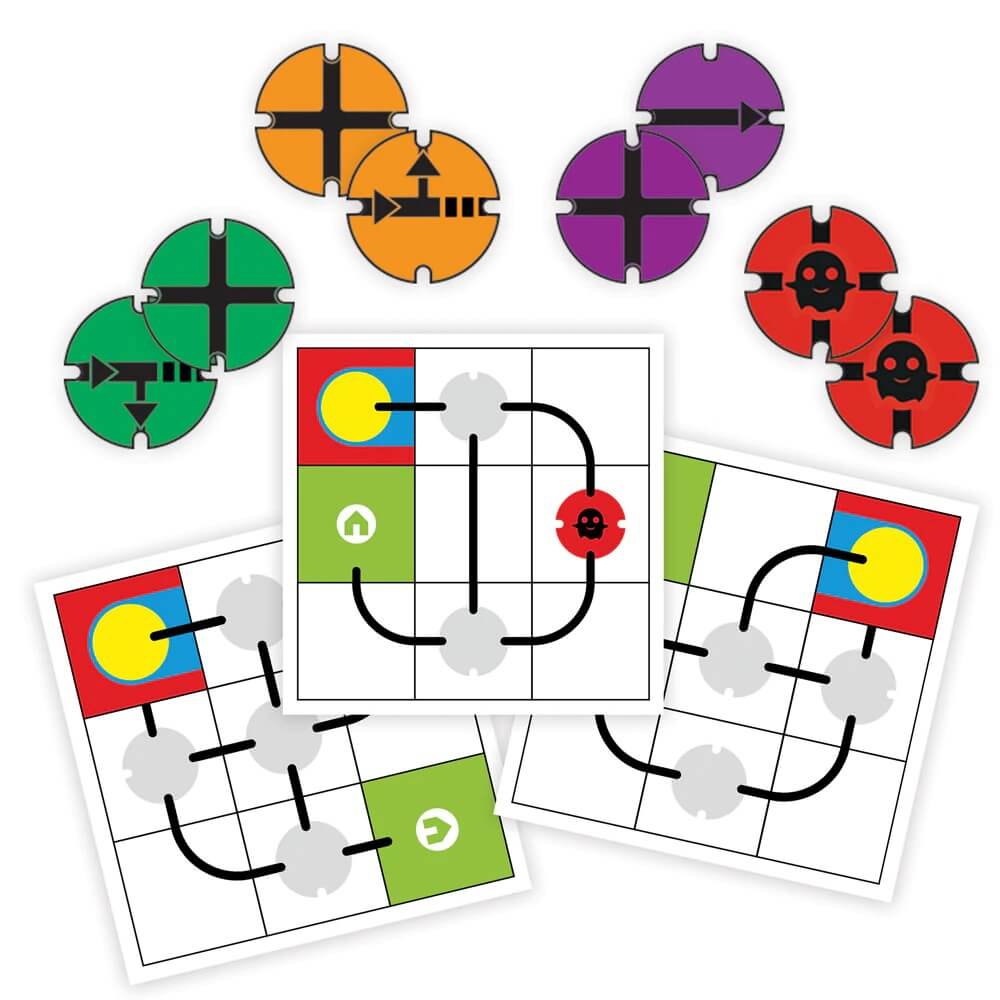 Thames & Kosmos Kids First Huey The Line-Tracking, Color-Sensing Robot Science Set