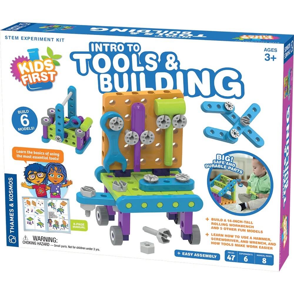 Thames & Kosmos Kids First Intro to Tools & Building Science Set