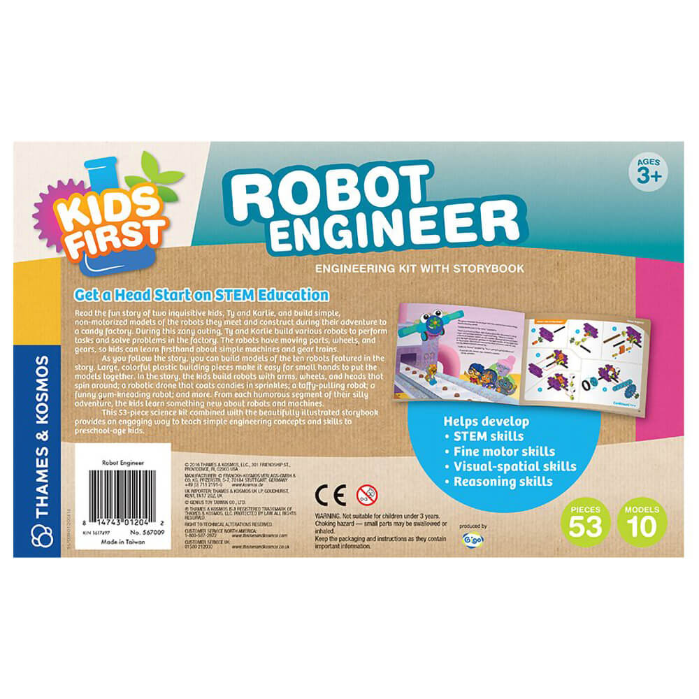 Thames & Kosmos Kids First Robot Engineer Science Set
