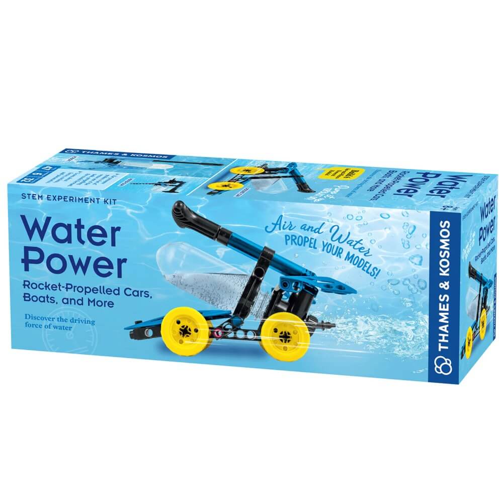 Thames & Kosmos Water Power Rocket-Propelled Cars, Boats, and More Science Set