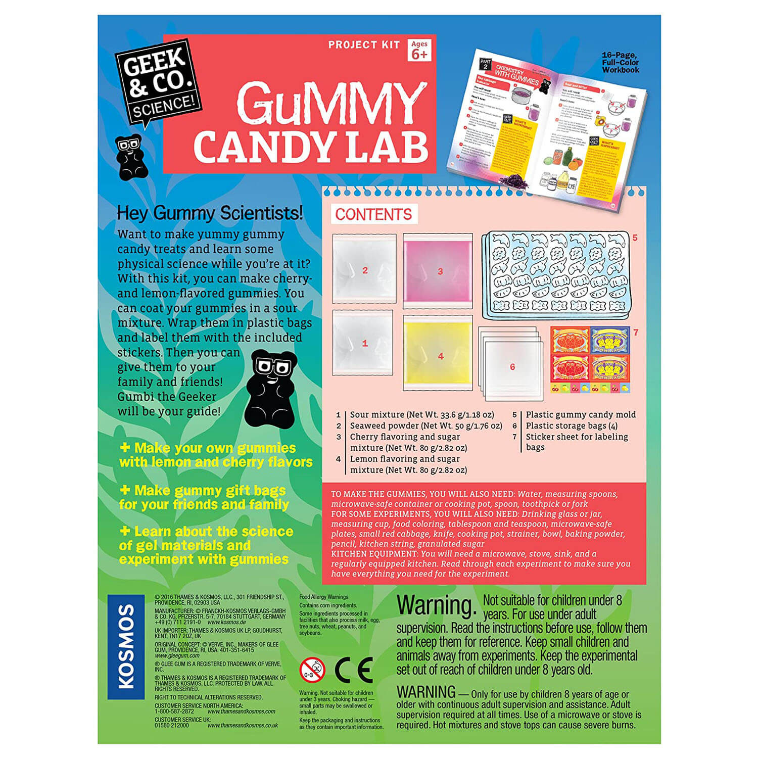 Thames and Kosmos Gummy Candy Lab