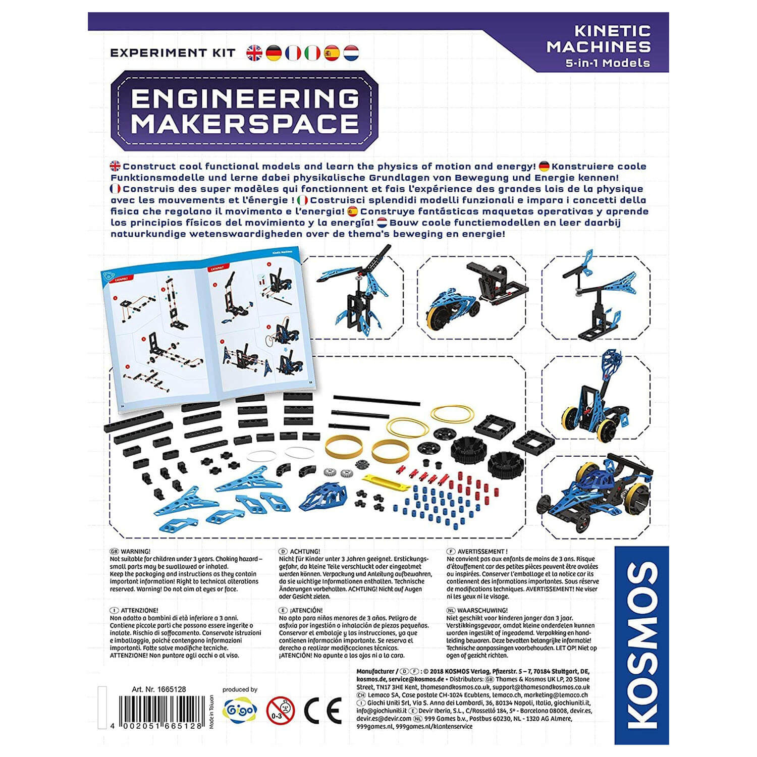 Thames and Kosmos Kinetic Machines