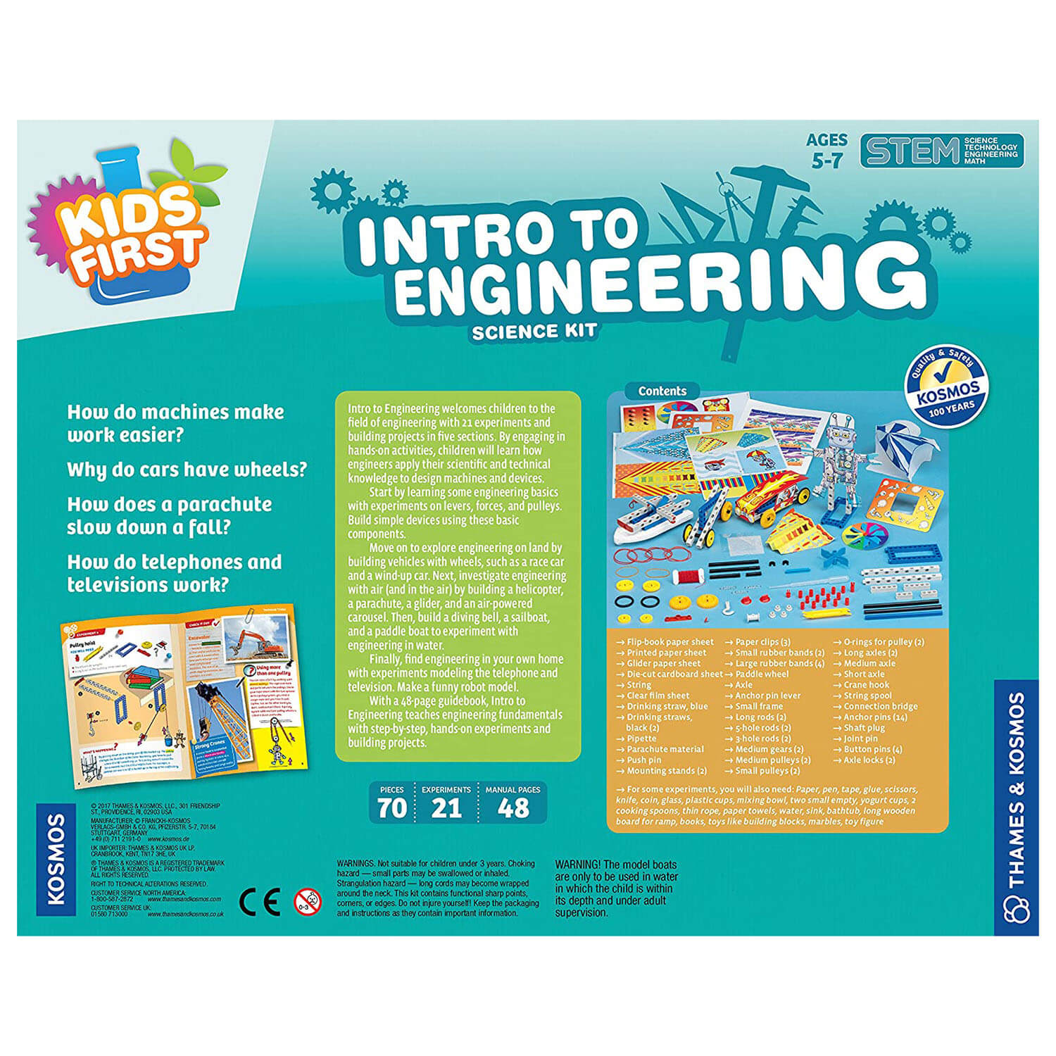 Thames and Kosmos Intro to Engineering