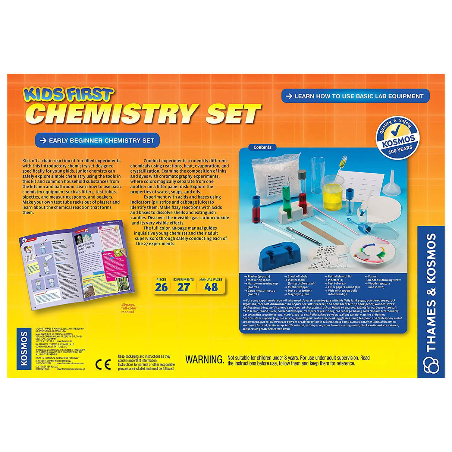 Thames and Kosmos Kids First Chemistry Set