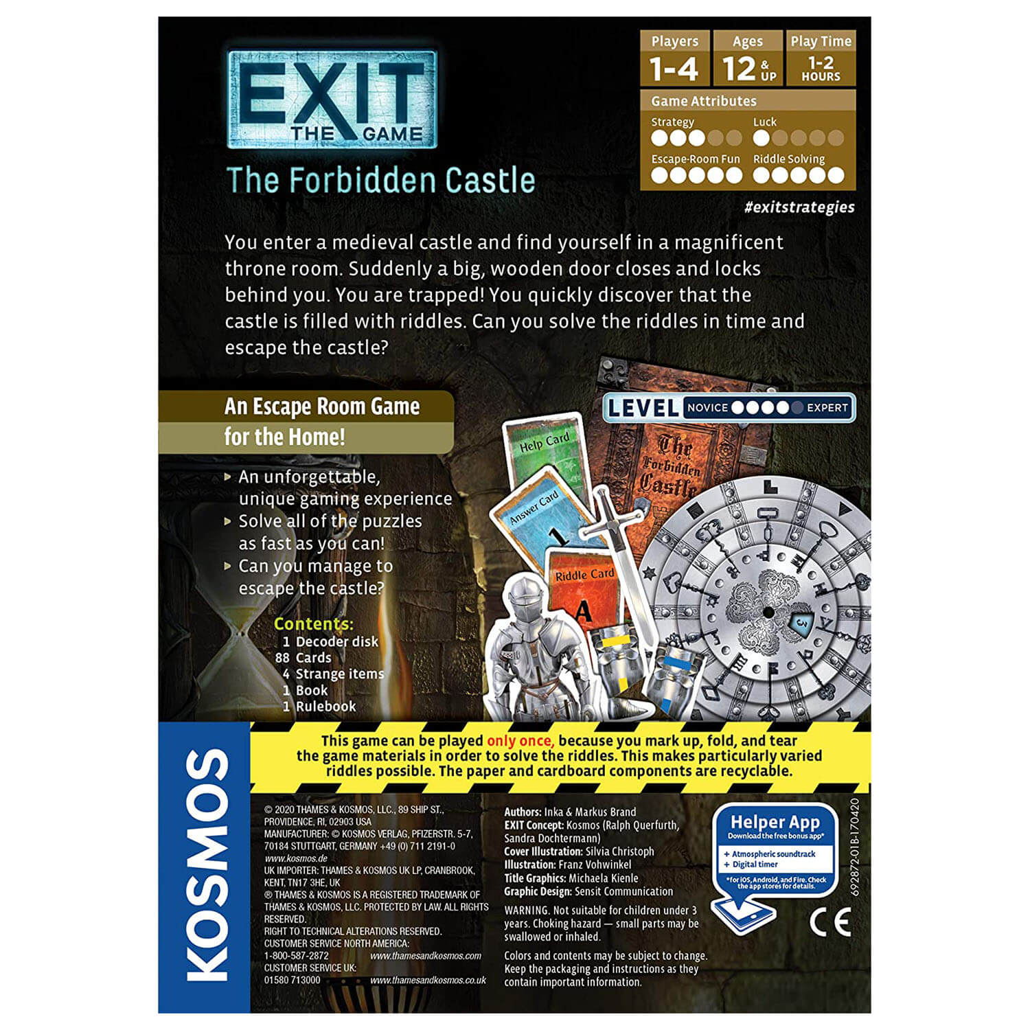 Thames and Kosmos EXIT: The Forbidden Castle