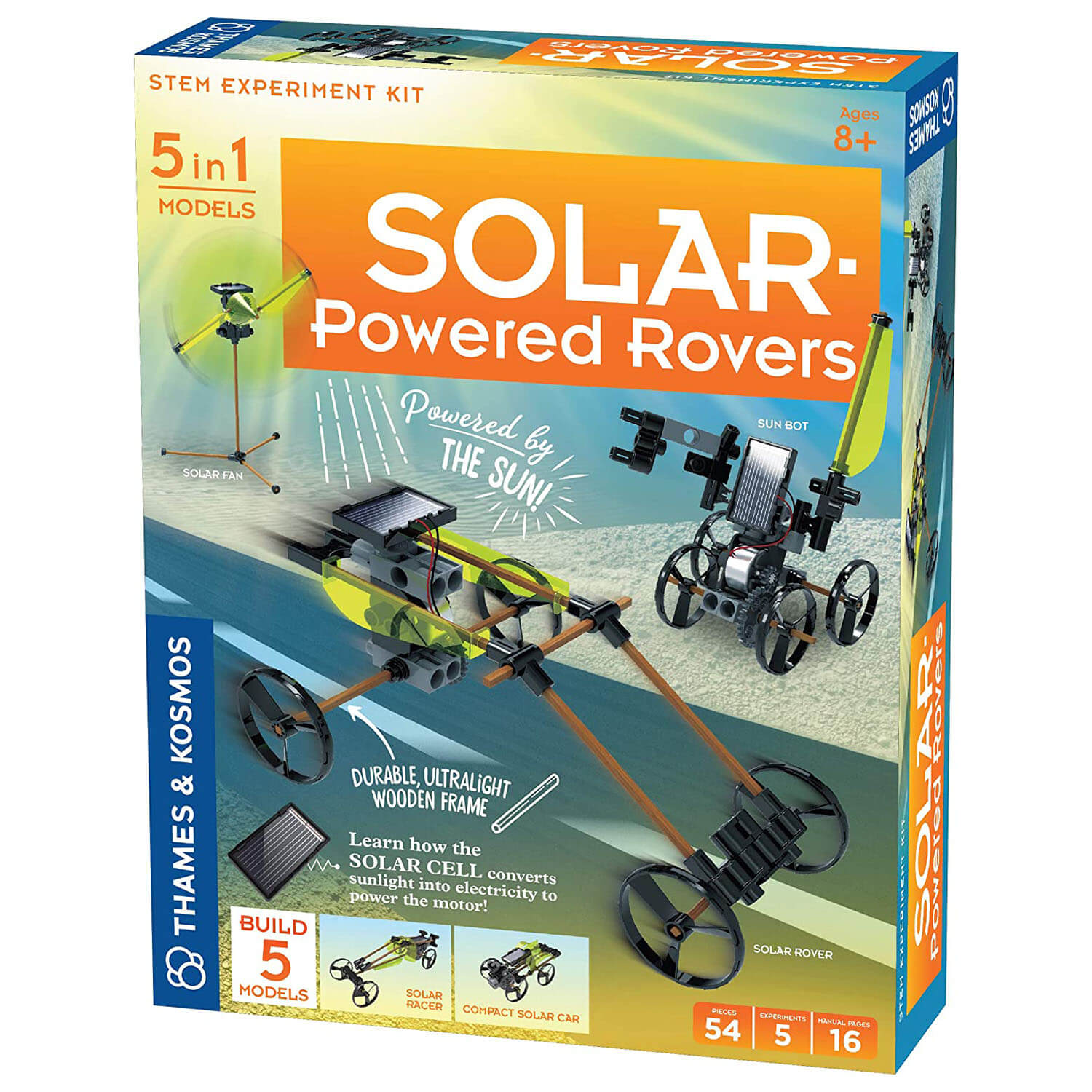 Thames and Kosmos Solar-Powered Rovers