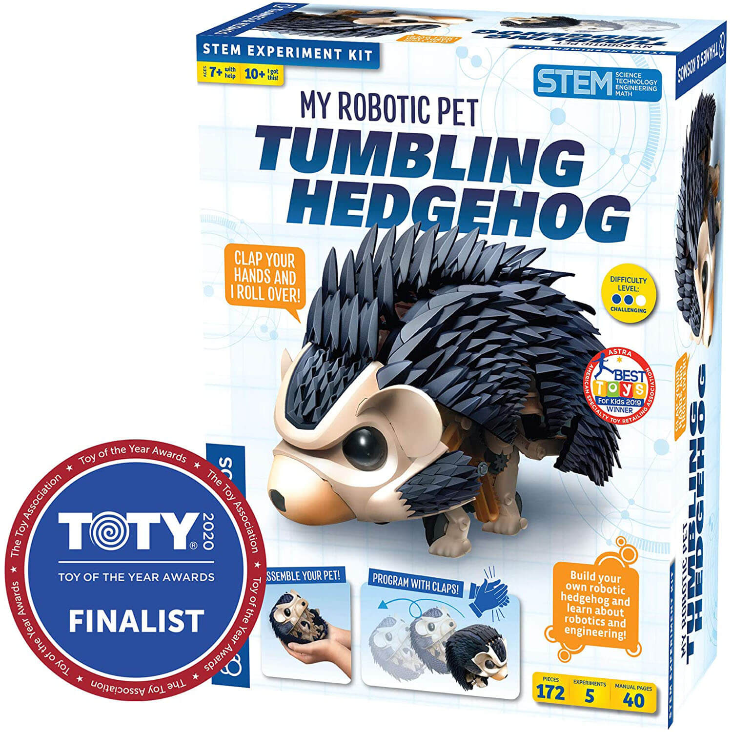 Thames and Kosmos Tumbling Hedgehog Science Experiment & Building Kit