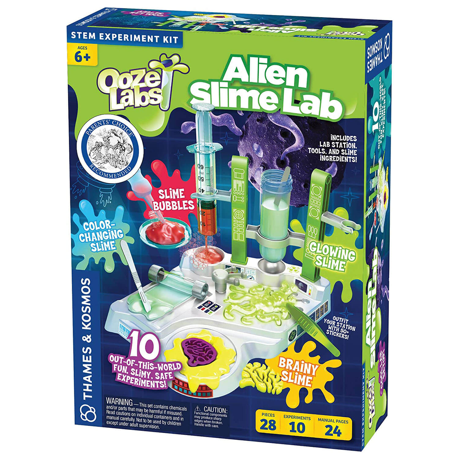 Thames and Kosmos Ooze Labs Alien Slime Lab Science Experiment Kit
