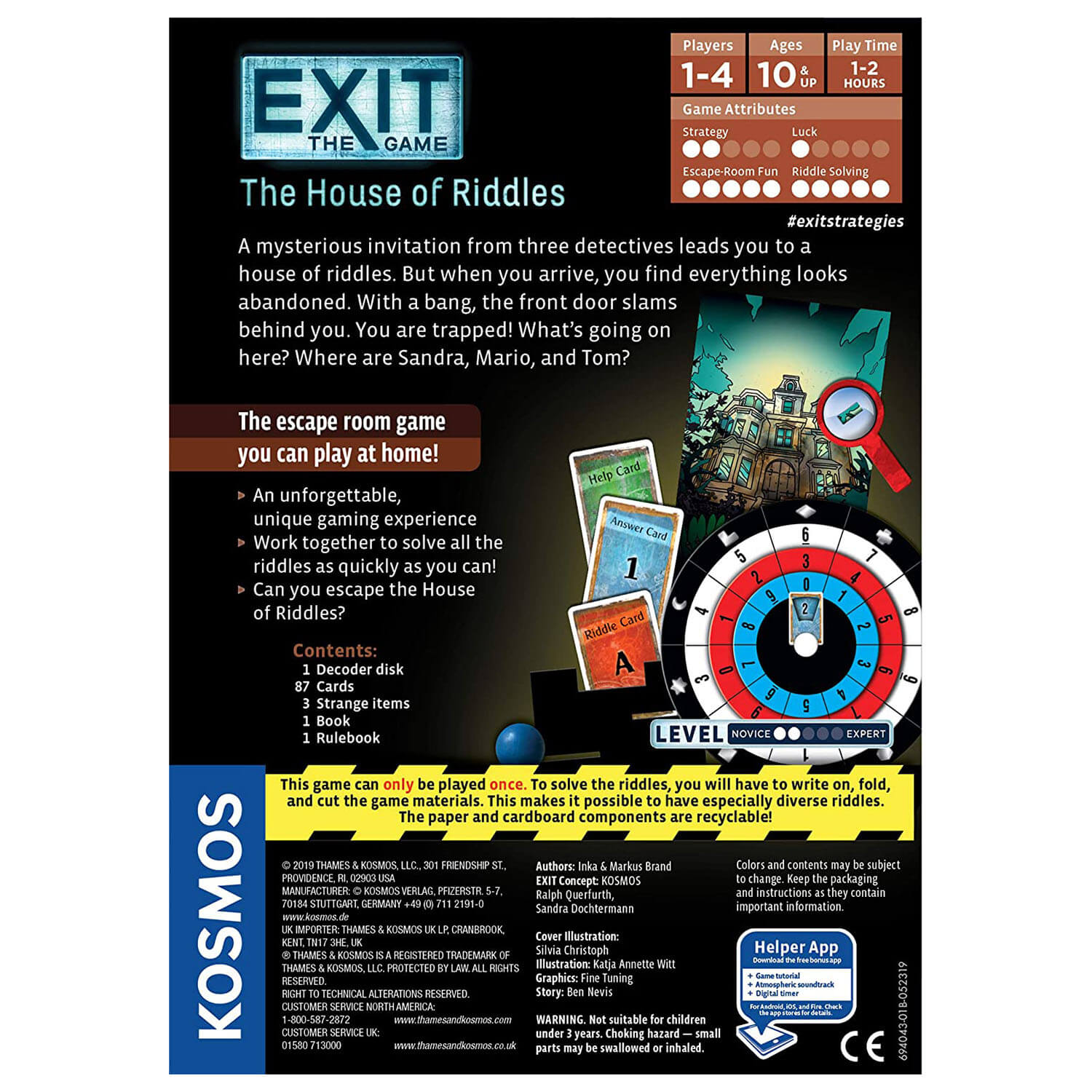 Thames and Kosmos EXIT: The House of Riddles