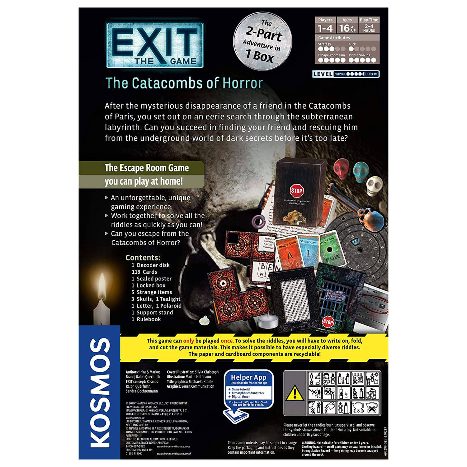 Thames and Kosmos EXIT: The Catacombs of Horror