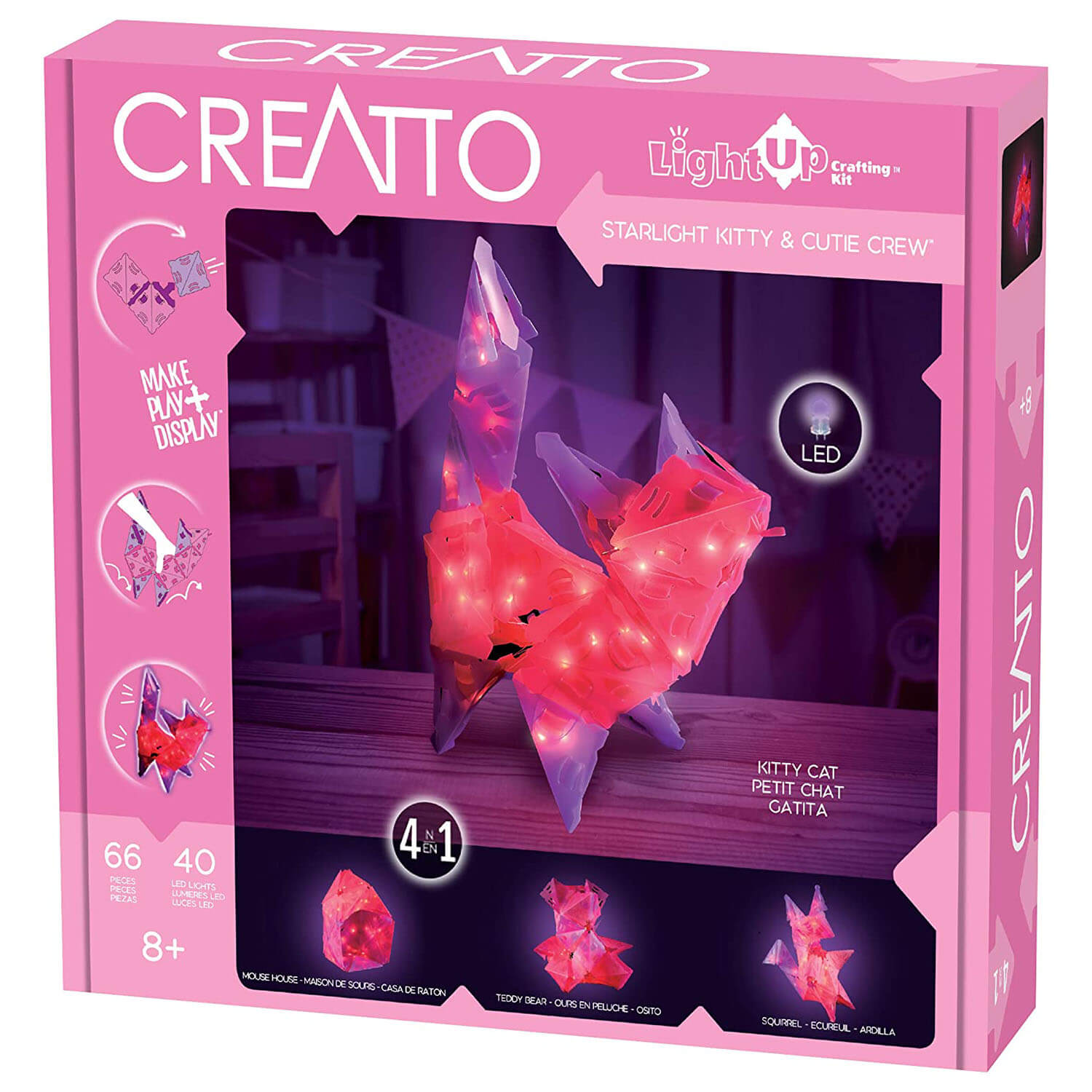 Thames and Kosmos Creatto: Starlight Kitty & Cutie Crew Light-up Kit