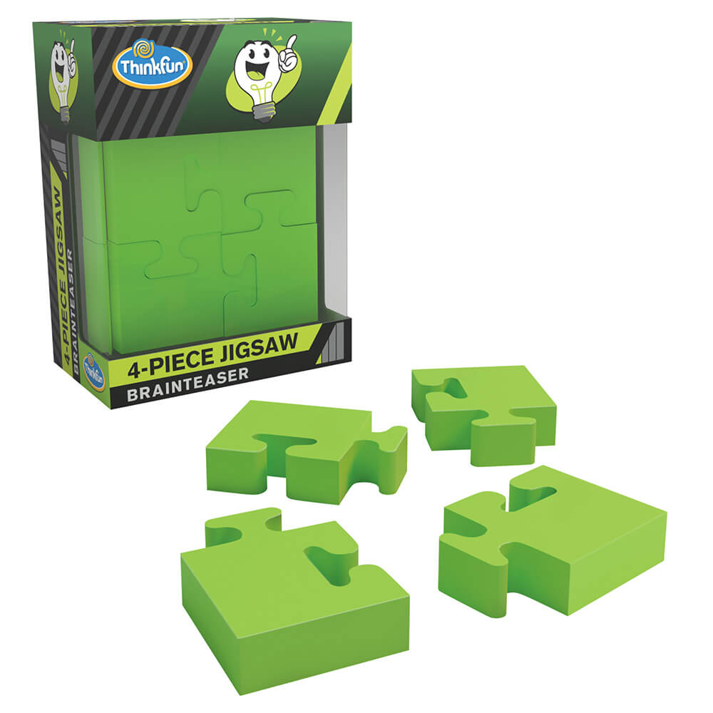 ThinkFun Pocket Brainteaser 4-Piece Jigsaw