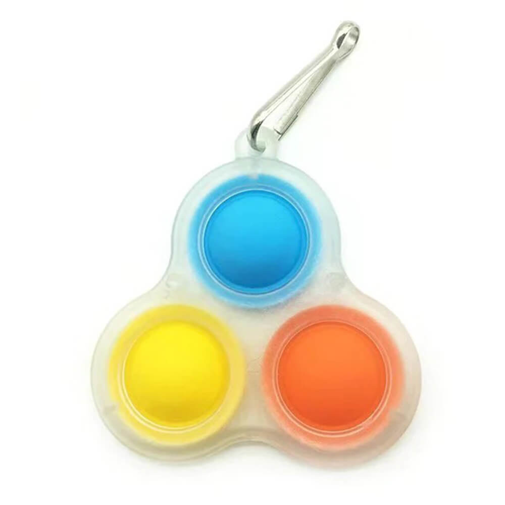 ThinkKool 3 Digit Glow In the Dark Pop Fidget Toy (colors may vary)