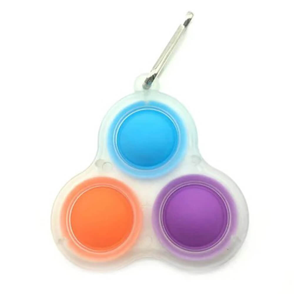ThinkKool 3 Digit Glow In the Dark Pop Fidget Toy (colors may vary)