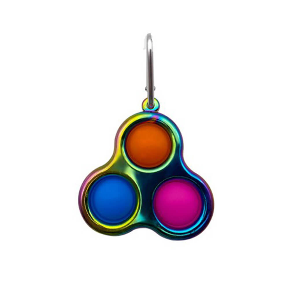 ThinkKool 3 Digit Simplee Dimplee Metal Pop Fidget Toy (colors may vary)