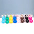 ThinkKool Cartoon Dimplee Keychain Pop Fidget Toy (colors and styles may vary)