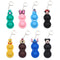 ThinkKool Cartoon Dimplee Keychain Pop Fidget Toy (colors and styles may vary)