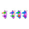 ThinkKool Metal Unicorn Pop Fidget Toy (colors may vary)
