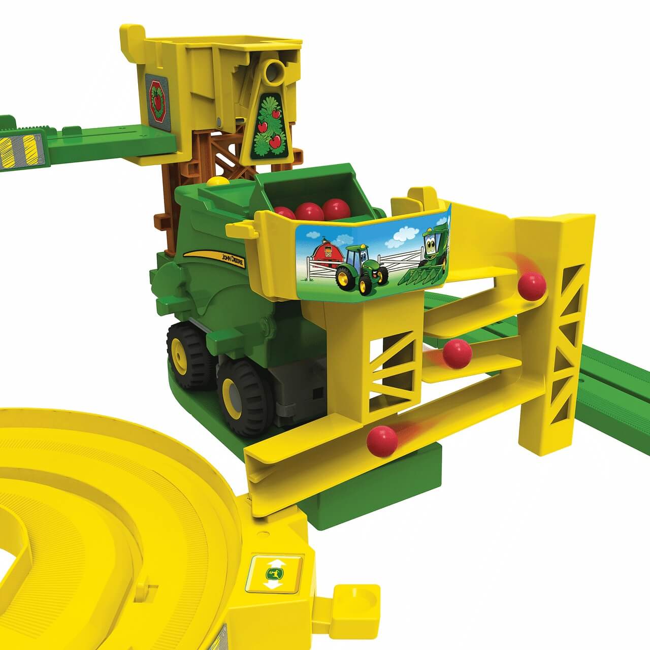 TOMY Big Loader Johnny Tractor & The Magical Farm Playset