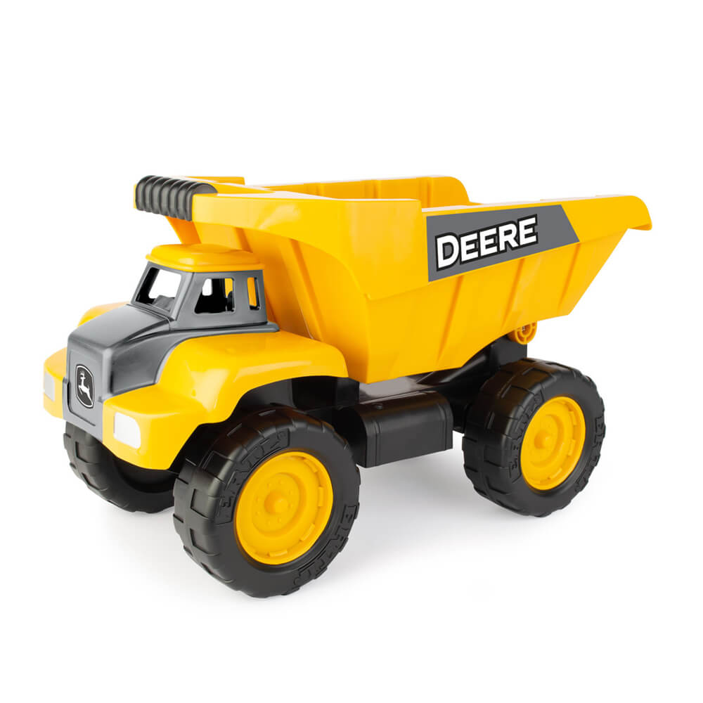 TOMY John Deere Build-A-Buddy Yellow Dump Truck Building Set