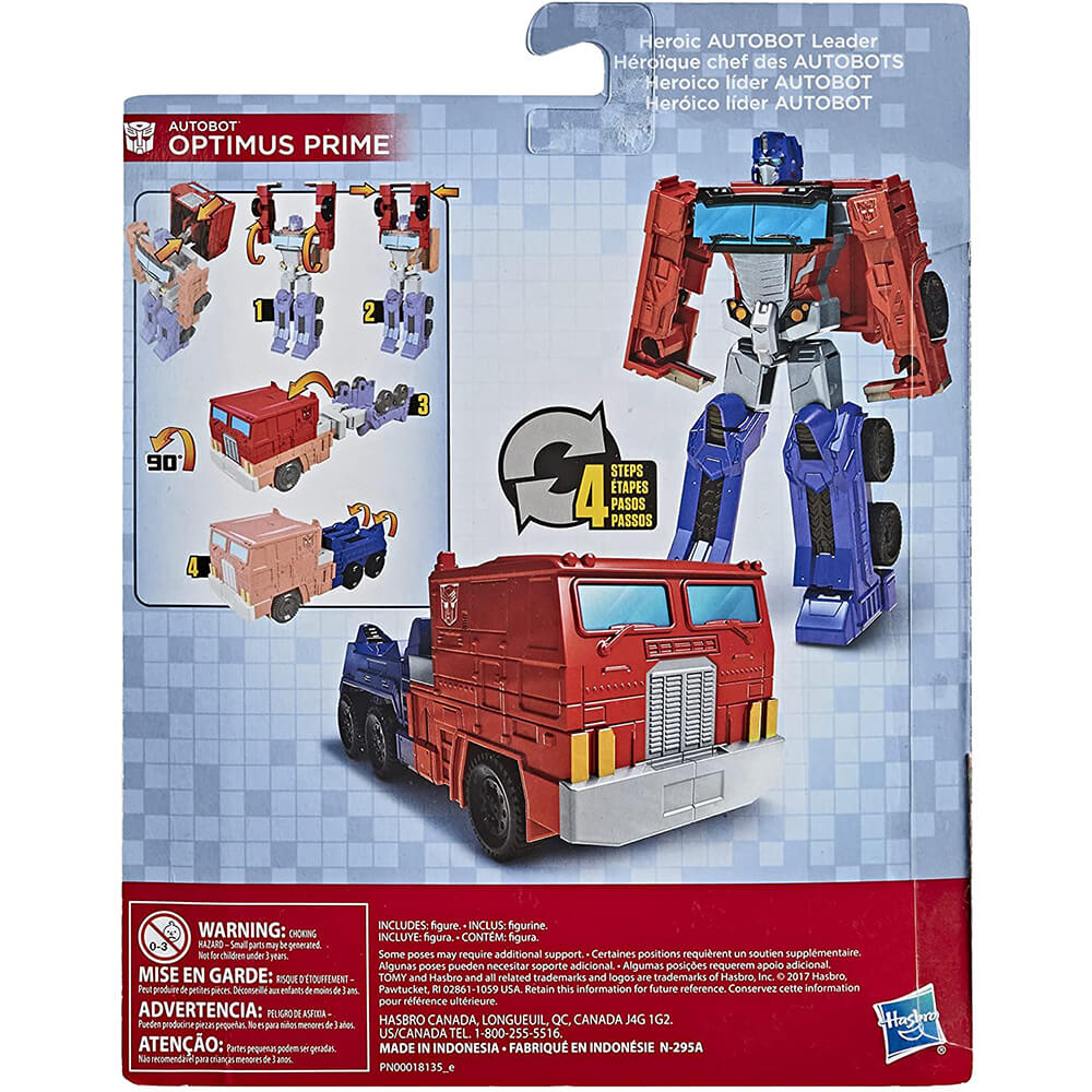Transformers Authentics Bravo Autobot Optimus Prime Action Figure