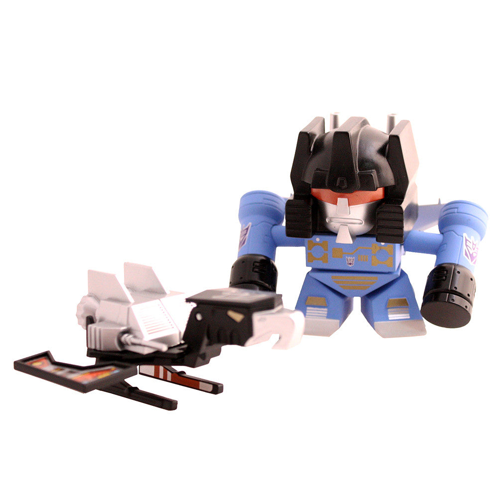 TLS Transformers Transparent Blue Rumble and Laserbeak (Tapes) Vinyl Figures - 2015 SDCC Exclusive