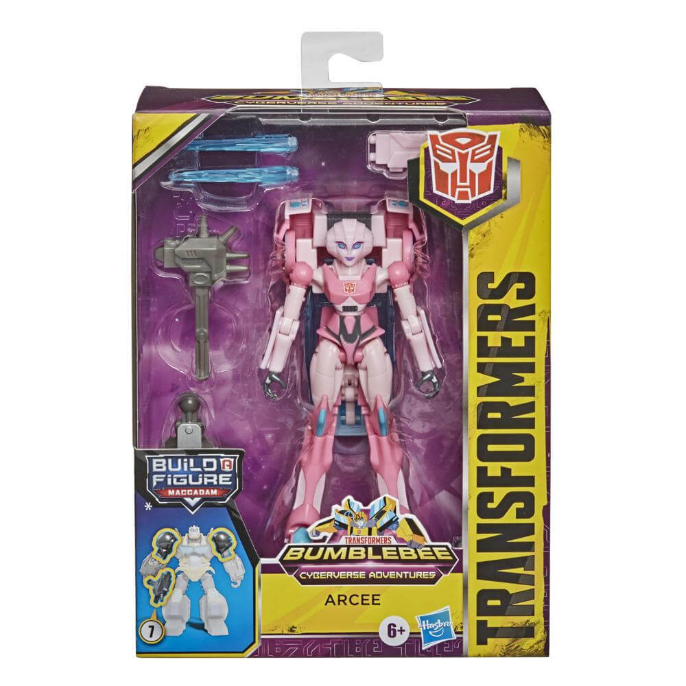 Transformers Bumblebee Cyberverse Adventures Deluxe Arcee Action Figure