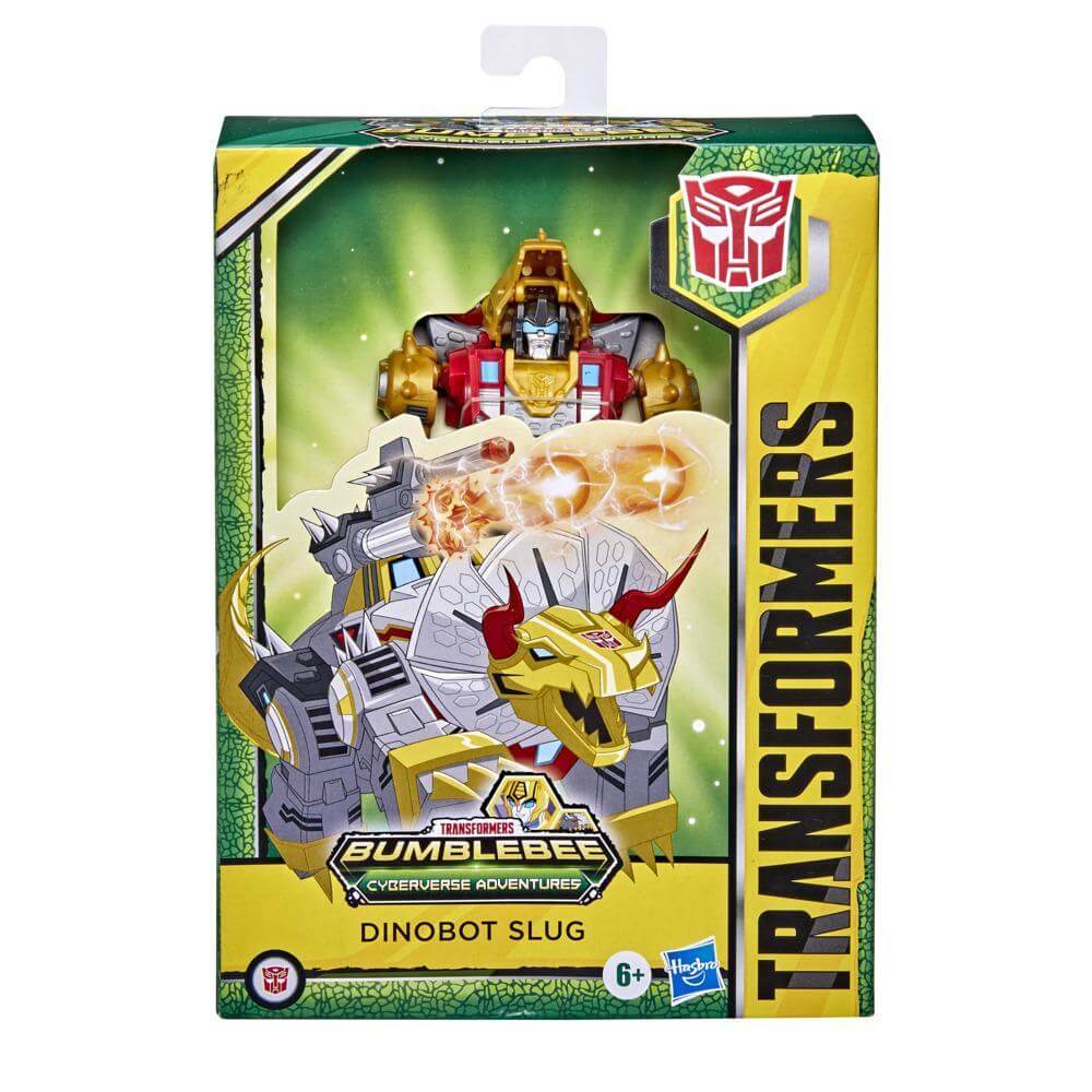 Transformers Bumblebee Cyberverse Adventures Deluxe Dinobot Slug Action Figure