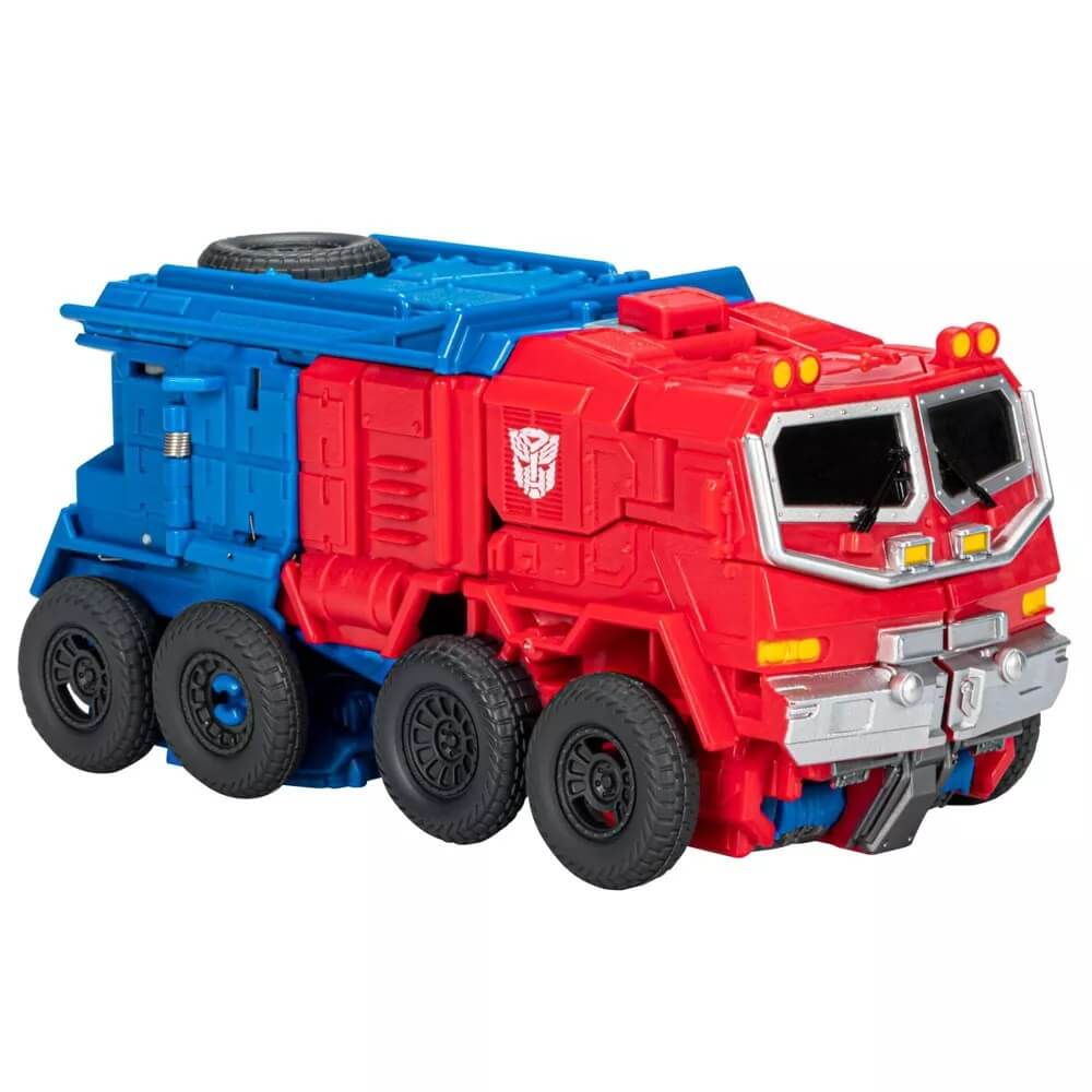 31CM Transformation Optimus Prime Robot voiture jouets tête de camion armes en métal costume or noir Autobots figurine modèle jouets cadeau