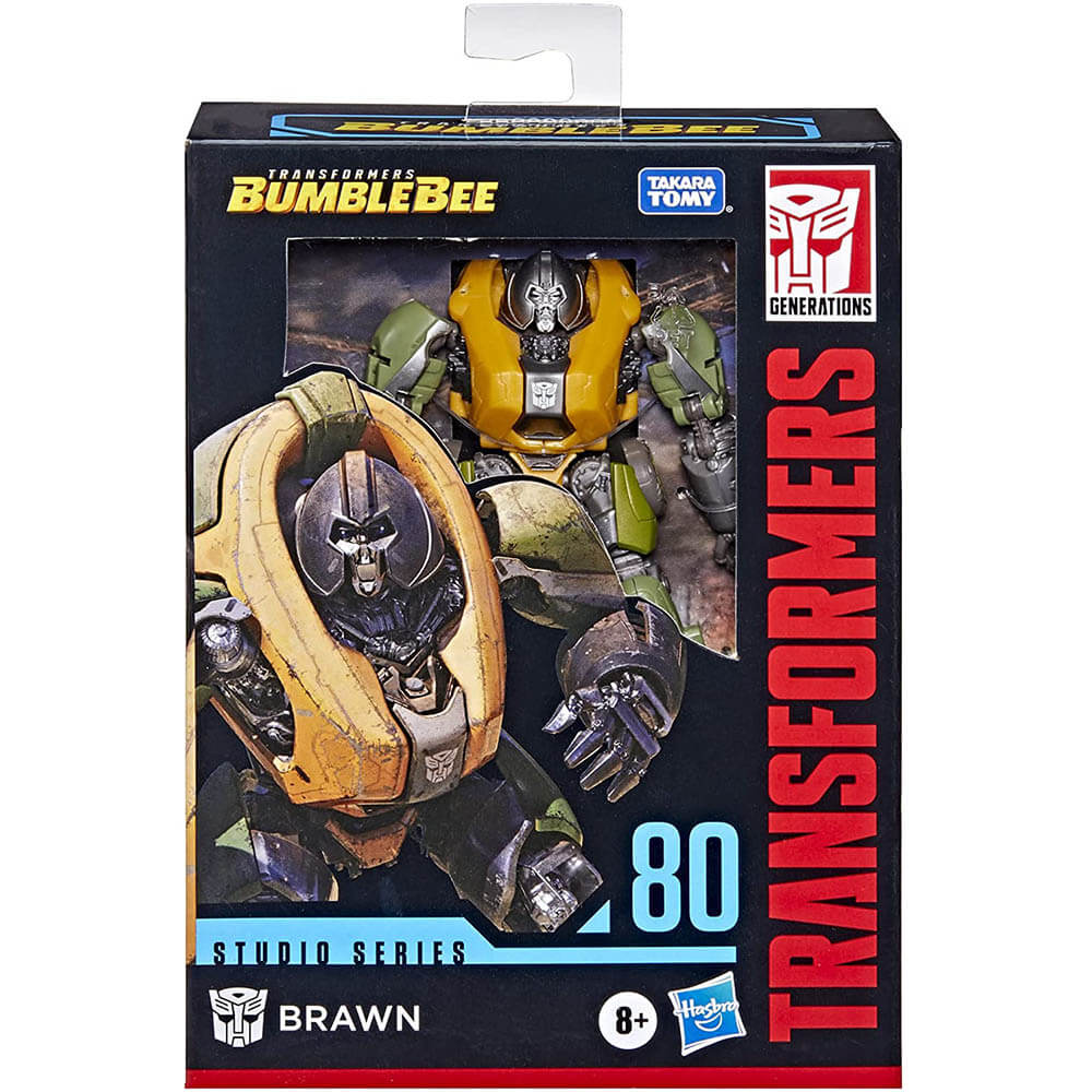 Transformers Bumblebee Studio Series 80 Deluxe Brawn Figure