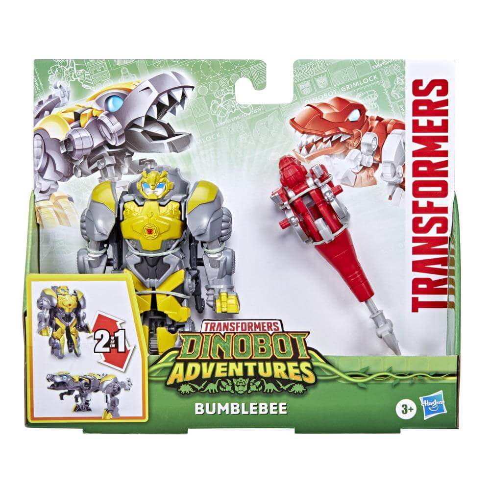 Transformers Dinobot Adventures Bumblebee Action Figure 2-Pack