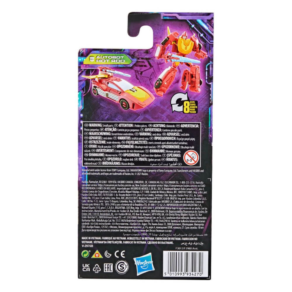Transformers Generations Legacy Core Autobot Hot Rod 3.5