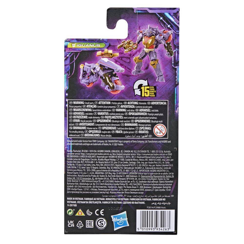 Transformers Generations Legacy Core Iguanus 3.5 Inch Figure