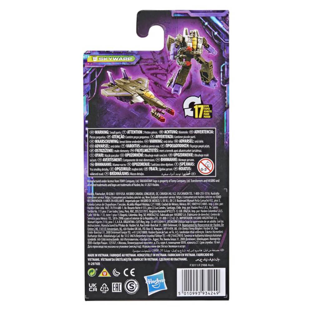 Transformers Generations Legacy Core Skywarp 3.5 Inch Figure