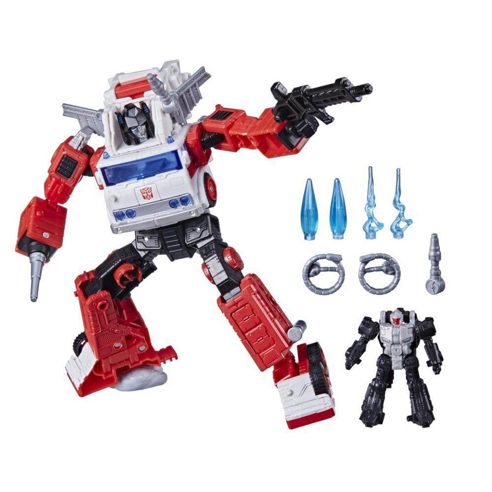 Transformers Voyager Class WFC-GS26 Artfire & Nightstick
