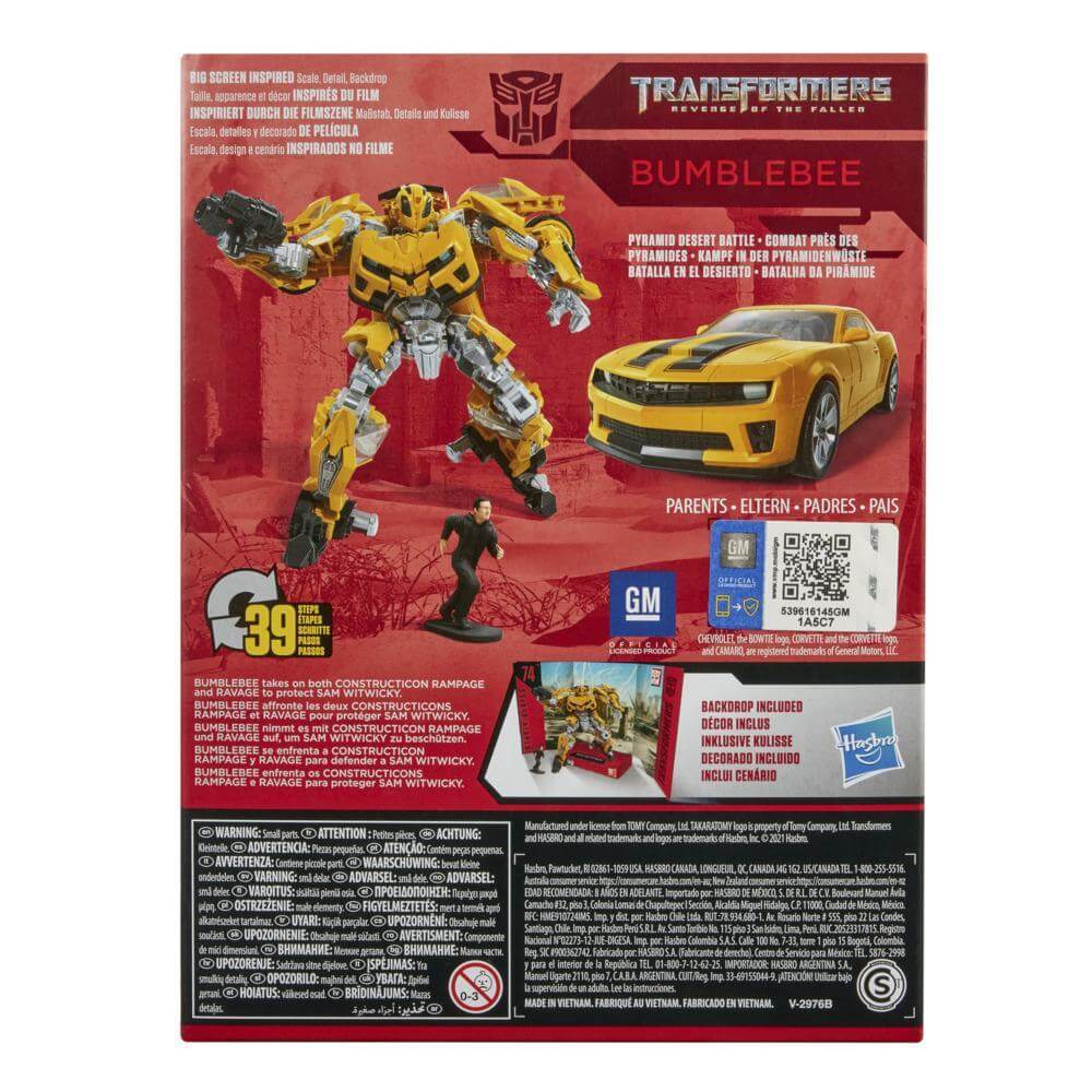 Transformers Studio Series 74 Deluxe Class Bumblebee Action Figure