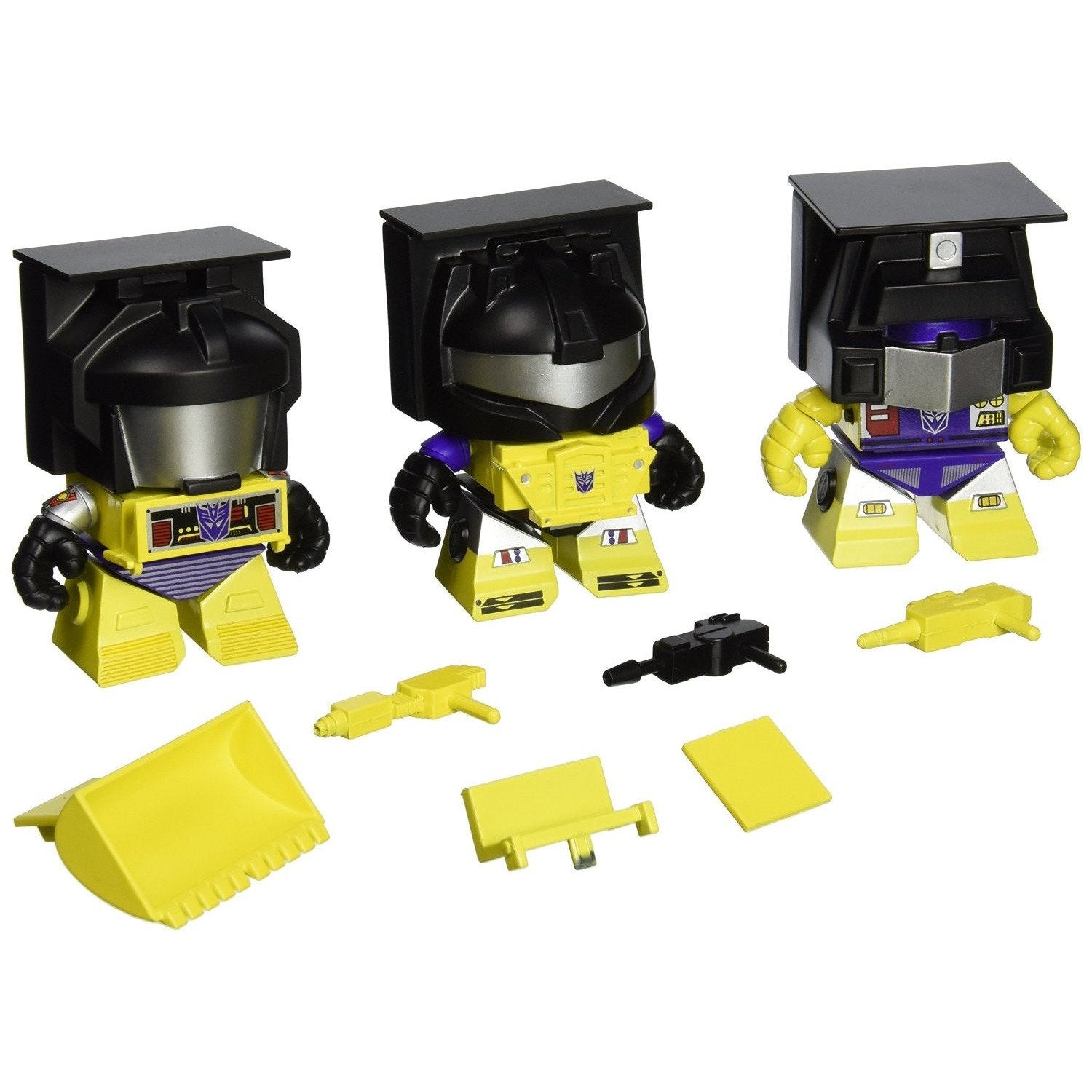 The Loyal Subjects Transformers Yellow Construction 3-Pack 2015 SDCC Exclusive