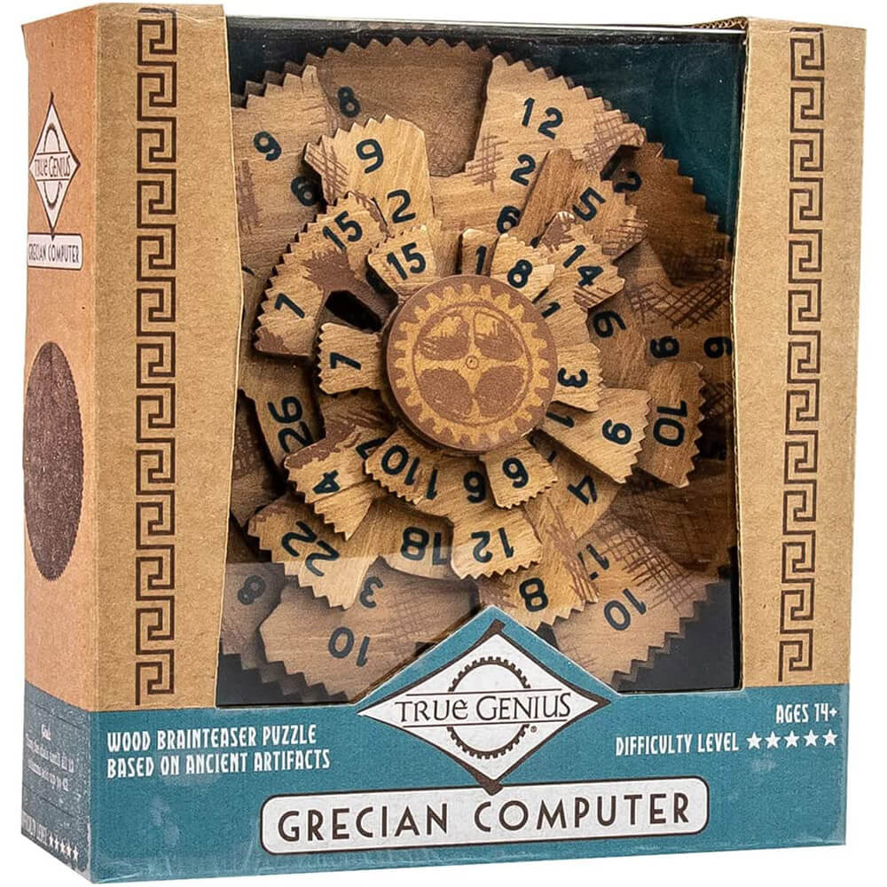 True Genius Grecian Computer Brain Teaser Puzzle